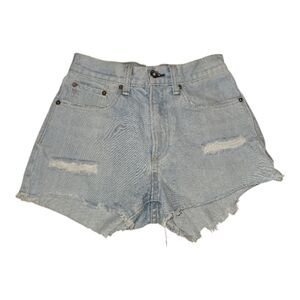 rag & bone Faded Blue Jean Shorts Size 23